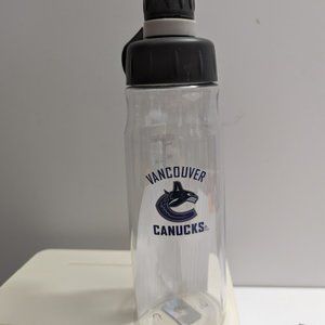 Vancouver Canucks plastic water bottle Officia Hockeyl NHL